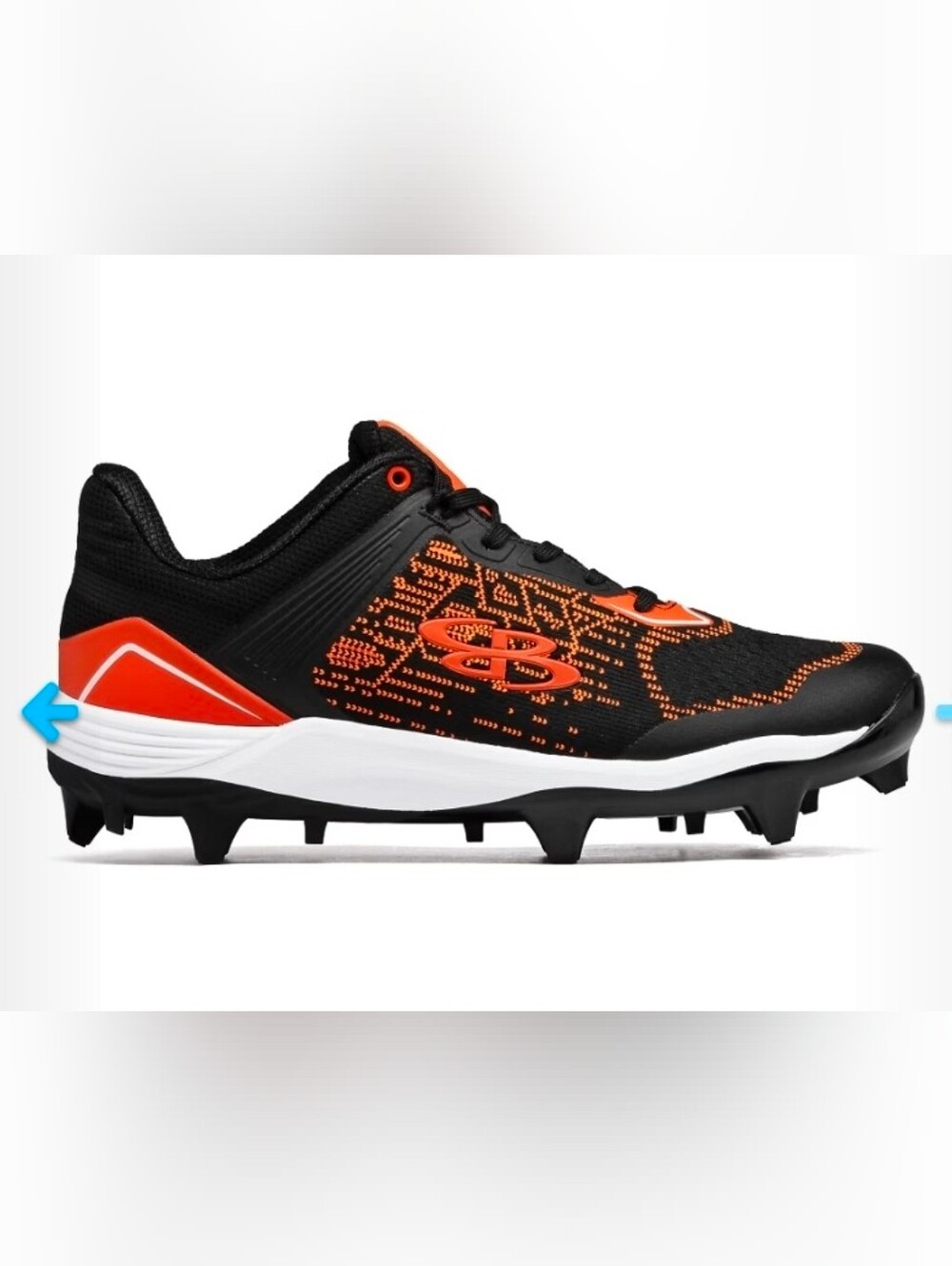 BOOMBAH Mens Viper Pureknit Status Molded Cleat